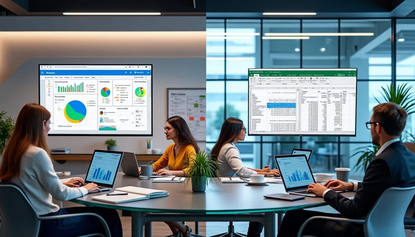 découvrez notre comparatif entre google sheets et microsoft excel pour le travail collaboratif. analyse des fonctionnalités, avantages et inconvénients pour mieux choisir l’outil adapté à vos besoins.