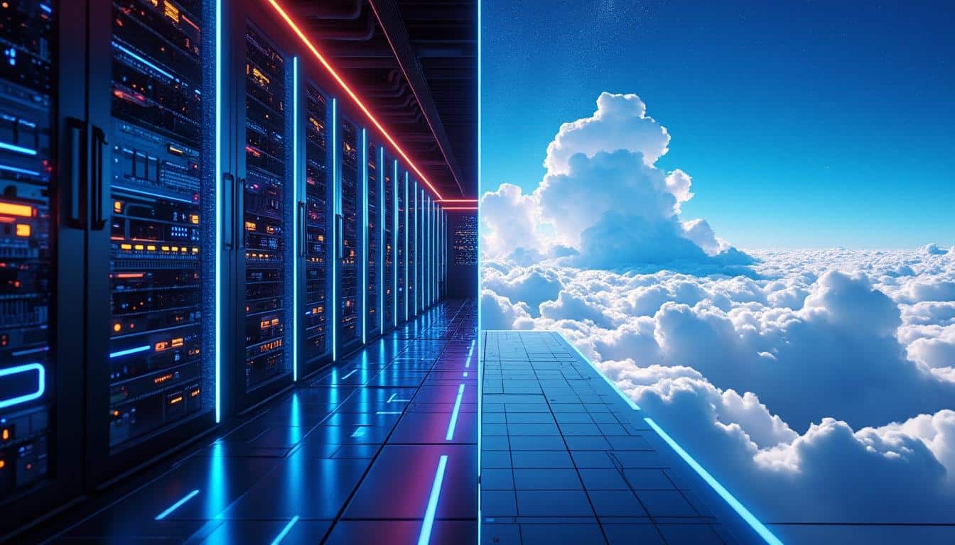 découvrez comment réduire l'empreinte physique des salles de serveurs locaux en optant pour le stockage cloud, une solution efficace et écologique pour optimiser l'espace et la gestion des données.